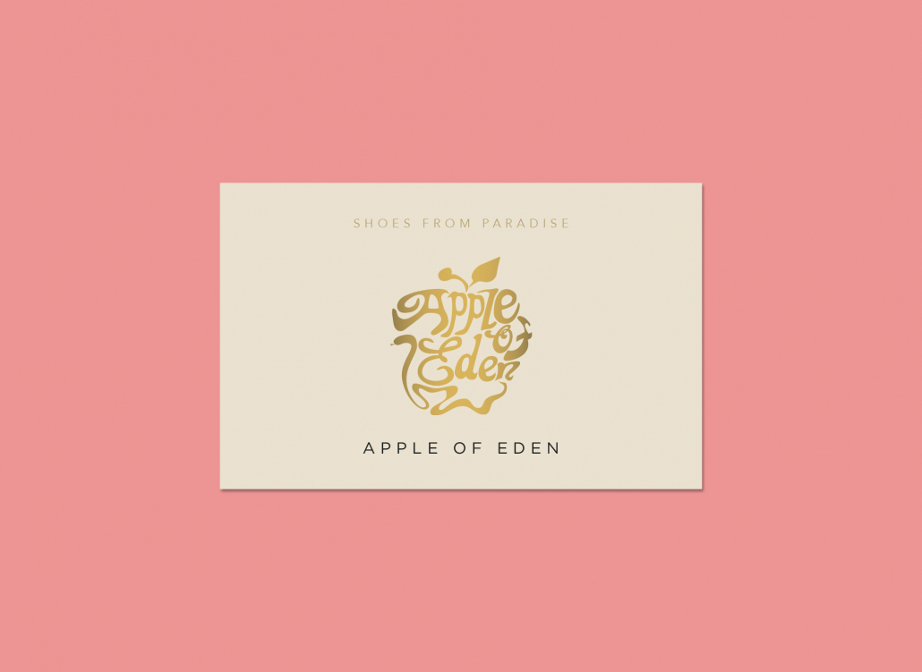 Visitenkarte Apple of Eden