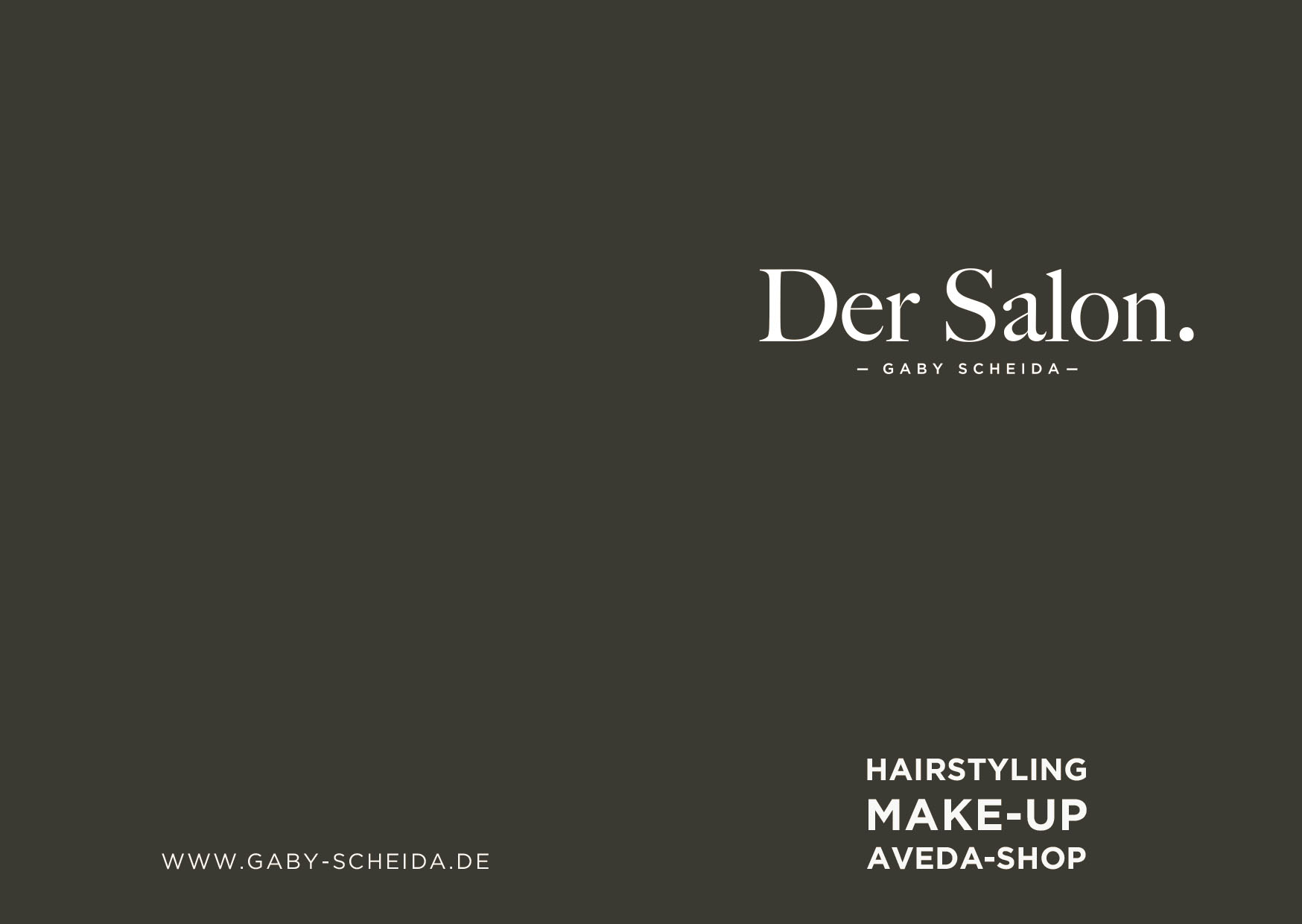 Terminkarte Der Salon - Gaby Scheida