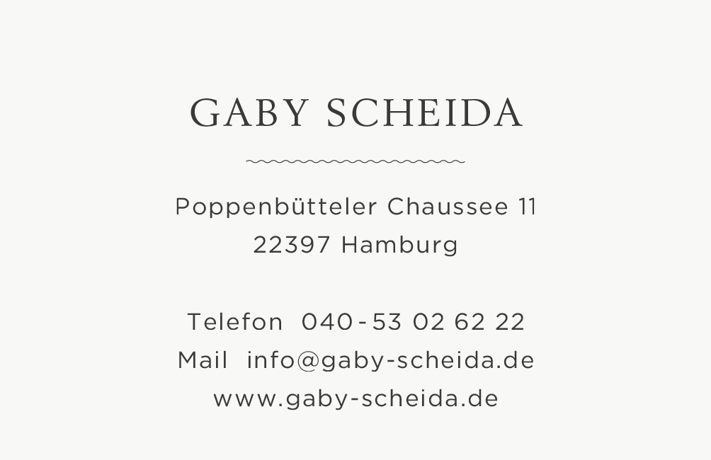 Visitenkarte Der Salon - Gaby Scheida